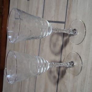 Vintage water goblets